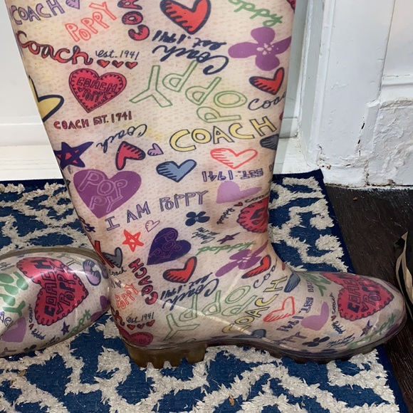 Coach Rain boots - Picture 6 of 6